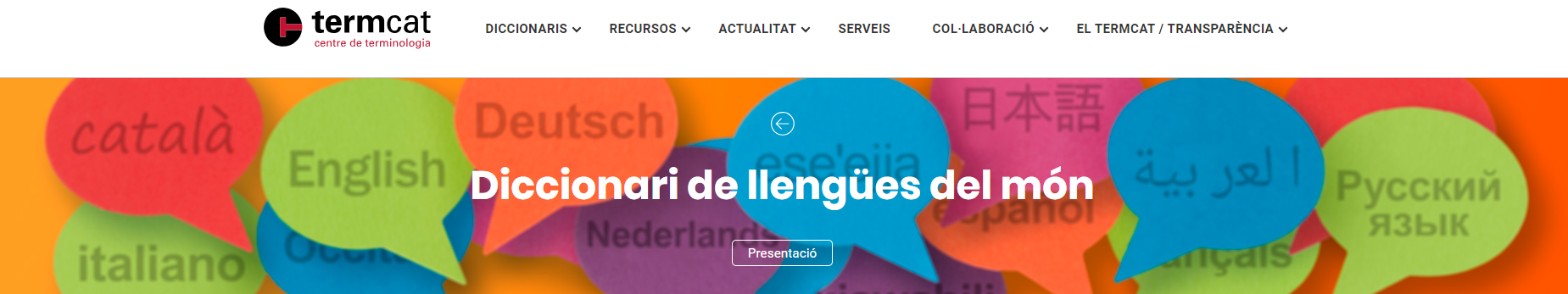 Diccionari de les llengües del món