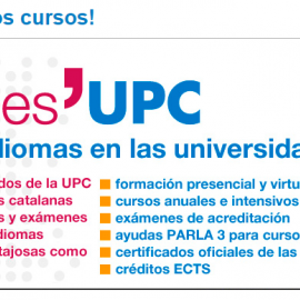 Cursos de idiomas UPC