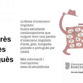 Borsa d'intercanvi lingüístic UB